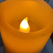 Парафиновая Led свеча 17.5*5.5 cм світлодіодна свічка