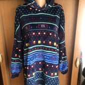 Меховушка, плюшева туника, кофта, худи, 15-16 p 170-176 см, M&S, слип, пижама