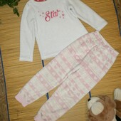 Пижама теплая для девочки 8-9лет