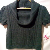 River Island тепла кофточка з хомутом роз.12 Хороший стан. Багато лотів.