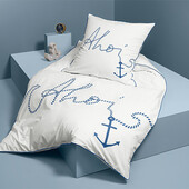 ♕ Якісна постільна білизна з перкалю - наволочка (1 шт) і підодіяльник (1 шт) від Tchibo, нюанс