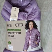 Esmara брендовая стёганая куртка цвет лаванда размер евро 36/38