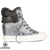 Converse us6. 36.5p срібляста шкіра на пральна! Снікерси