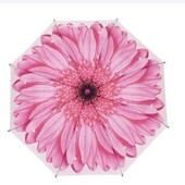 Удивительной красоты зонт-трость Цветок для модницы