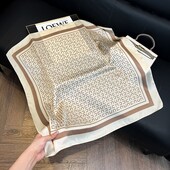 Платок стильный трендовый Искусственный шелк 70*70 см арт 73