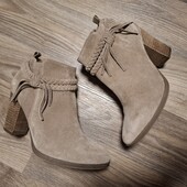 Фірмові стильні черевики нат.замш@