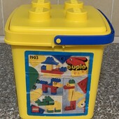 Lego duplo 94 деталі у фірменому пластиковому контейнері