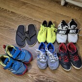 Лот кросівок для хлопчика, 5пар 28-29р, одна - 32р