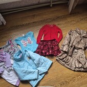 Лот одягу для дівчинки, 120