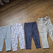 Лот штанців, лосіни, в гарному стані, 86 - 92см