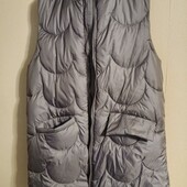 Тепла подовжена жилетка 48-50