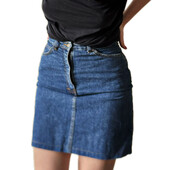 Джинсова спідниця s-m