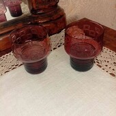 Пара підсвічників з ручним різьблення