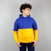 Патріотичне жовто- блакитне худі унісекс