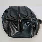 Рюкзак під шкіру екошкіра чорний