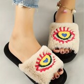 Домашние комнатные тапочки стелька 26,5