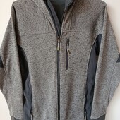 Кофта серая на змейке