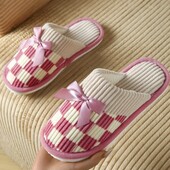 М’які затишні домашні тапочки з бантиком 36/37р