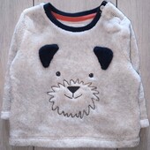 Плюшева кофта Primark, 6-9міс / 74см