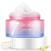 Увлажняющий крем Bioaqua moisturizing lazy vegan cream с гиалуроновой кислотой