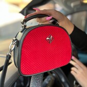 Жіноча сумка натуральна замша червона сіра зелена фіолет