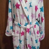 халат флісовий м'який,54-60 розмір 