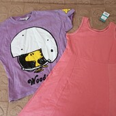 Футболка та сукня на зріст 140-146