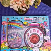 Набор украшений Deluxe Nails Kit для девочки ленточки стразы обруч накладные ногти
