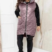 Желетка жіноча великий розмір 52,54