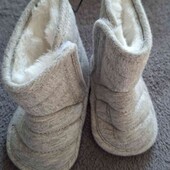 очень славные стильные ботинки, 3-6 мес