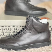 Зимові шкіряні чоботи