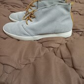 Ботинки-кеды M&S р 39 стелька 25 см Замша