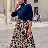 ❤️Стильная шёлковая юбка плиссе New Look ❤️Смотрите мои лоты ❤️