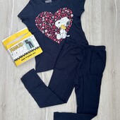 Peanuts.Котонова піжама для дівчинки 98/104 р.