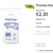 Вата Prontex Cotone Idrofilo