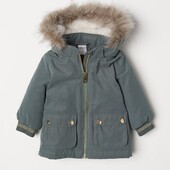 Дитяча демісезонна куртка-парка для дівчинки 68 см h&m