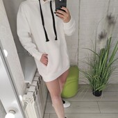 100% бавовна! Жіноча туніка-худі на флісі