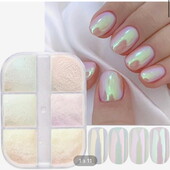 Набор перламутровых втирок для ногтей