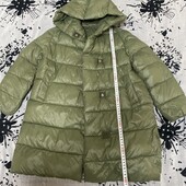 Пуховик пуфер куртка подовжена легенька