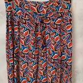 Яскрава віскозна спідниця на пишні форми. Розмір наш 48-52