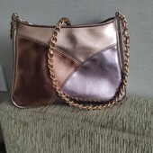 Сумка золота на плече 15*21