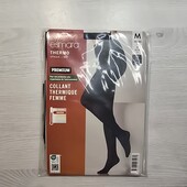 Есмара! Капронові жіночі термо колготки 36/38 євро, 80 ден, сині! Лот 14