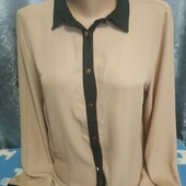 Блузка из шифона на женщину M/L,см.замеры