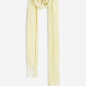 Вершково- жовтий, як новий, шарф h&m 230*15