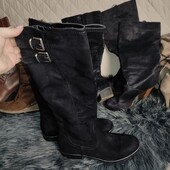 Обнова! Утеплені чоботи 39р Graceland під замшу