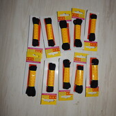 Все від 10 грн! Оптовий лот шнурків для взуття 5 пар. KWM Німеччина