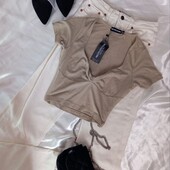 Футболка-топ з етикеткою