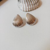Сережки мушля, мушлі, медсталь