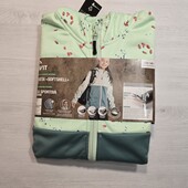 Крівіт! Демісезонна куртка для дівчинки із софтшеллу 134/140! Лот 23