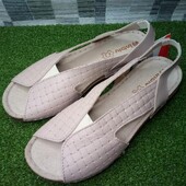 Кожаные босоножки ортопеды на полную ножку. разм. 38 (24,5 см)